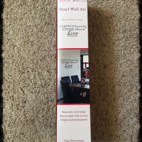 Vinyl wall art - Picture 1 of 2